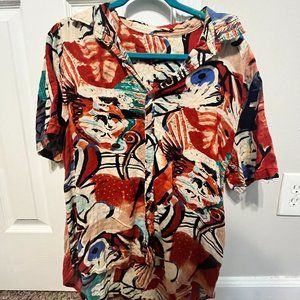 Funky Threads - Arsenio Hall Shirt - Casual Button Down - L
